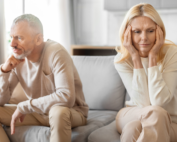 Couple in mediation session with a family law mediator in Alberta